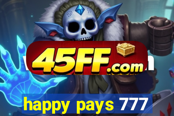 happy pays 777